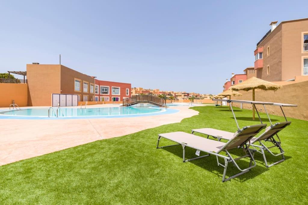 Las Dunas Corralejo Home With Swimming Pool 外观 照片
